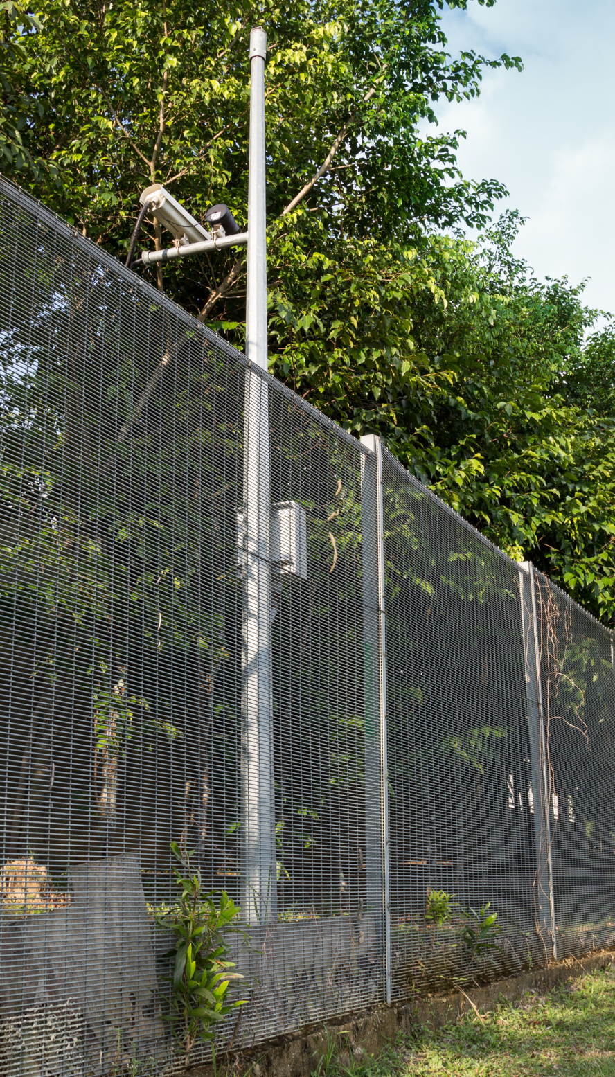 Secured Boundary Wall